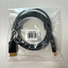 新品未使用！！ハイスピード HDMIケーブル 2m[山善] ブラック