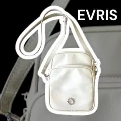 EVRIS ショルダーバッグ シルバーグリーン