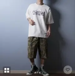 CHROME クローム 半袖 Tシャツ メンズ バックプリント オーバーサイズ