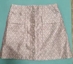 最終❗新品未使用♥️台形　スカート　ピンクベージュ