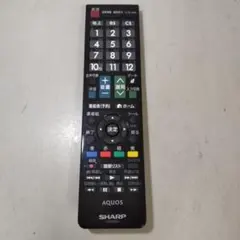 【動作確認】SHARP AQUOS テレビ用リモコン GB239SA ②のサムネイル