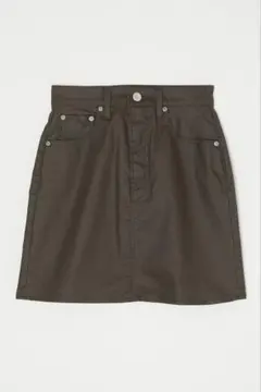 MOUSSY　マウジー　ミニスカート　ブラウン