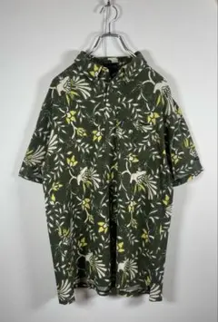 美品 PEARLY GATES GOLF 半袖ポロシャツ ボタニカル柄 5のサムネイル