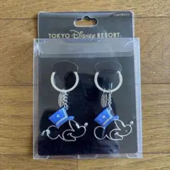 ミッキーマウス　キーホルダー2コセット