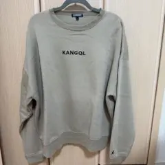 KANGOL ベージュ スウェット トレーナー