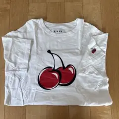 KIRSH 半袖 Tシャツ ホワイト チェリーロゴ サイズ1のサムネイル