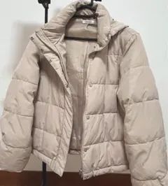 INGNI ショート丈　エコダウンコート　ベージュM