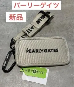 新品未使用PEARLY GATES パーリーゲイツ ネームプレートベージュ040