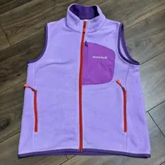 モンベル　フリース　ベスト　130cm