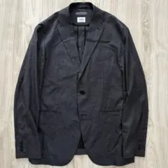 【美品】ビューティー＆ユース アンコンジャケット TORAY グレー XL 麻混