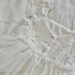 H&M ワンピース レース チュール 110cm
