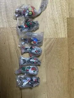 仮面ライダー 7体セット　キーホルダー