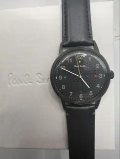 Paul Smith 自動巻Radio 6 レザーブラック BJ7-247-のサムネイル