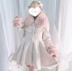 MARS レースアップセーラー襟ショートコート さきまる ピンク さきまるちゃん | 【さきまるコラボitem❤︎】 ♥MARSコラボ