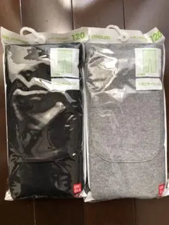 UNIQLO キッズ レギンス 120サイズ 2枚セット