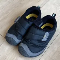 KEEN キッズ　ハウザー　ローラップ　シューズ ブラック　18cm