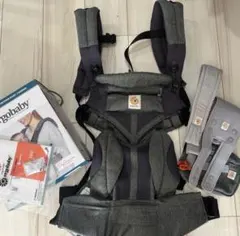 美品　プレゼント付【付属品完備】【正規品】エルゴベビー 抱っこ紐 オムニ360