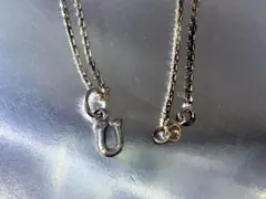 アルファスターズ あずきチェーン ネックレス 50cm シルバー925 レア