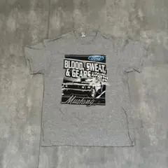Ford Mustang プリントTシャツ グレー M USA古着のサムネイル