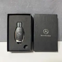 新品未使用】Mercedes-Benz クロコ型押し キーカバー ブラック①