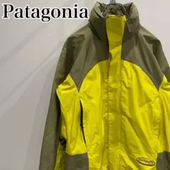 00s Patagonia フラックスジャケット　ゴアテックス　イエロー　XS