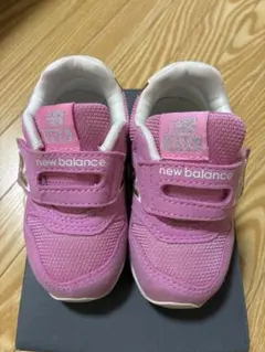 new balance ベビーシューズ ピンク 13
