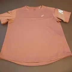 アシックス　トップス　スモーキーピンク　美品のサムネイル