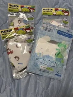 最終値下げ新品子供立体マスク4点セット120cm×100、11×8.5のサムネイル