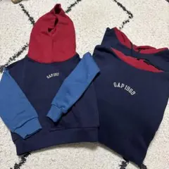 GAP パーカー 3枚 親子 お揃い ペアルック リンクコーデ