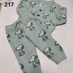 お値下げ❣️♡GELATO PIQUE スヌーピー フリース 上下90~100cm