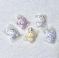 ちいかわ サンリオ フロッキー マスコット キーホルダー 10個セット