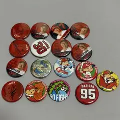 広島カープ 缶バッジ まとめ カープ
