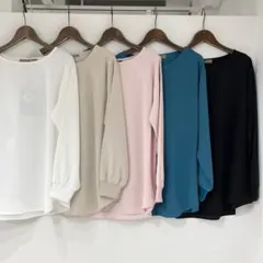 新品未使用　アンナケリーデシンブラウス　イシカワラボ　ホワイト