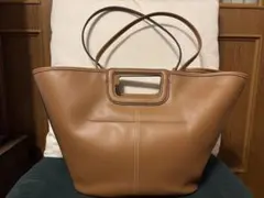 ZARA マキシステッチショッパー　トートバッグ2way