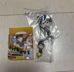 ハイキュー　影山飛雄　一番くじ　ラバーストラップ　マグネットブックマーカー