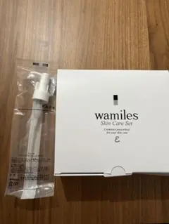 【未使用品】wamiles スキンケアセット ε ワミレス トクキレ】ワミレス アクア デ ヴィタ ヴィフィーセ スキンケア