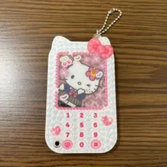 サンリオ カスタムアクリルチャーム ガラケー キティ 平成ギャル コギャル