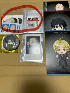 サカモトデイズ お給仕 ポラショット ステッカー 缶バッジ ポストカード