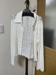 襟付きレースボレロのサムネイル