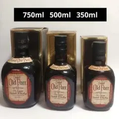 Old Parr 12年 スコッチウイスキー 3本セット　特級 Grand Old Parr 12年 スコッチウイスキー 3本セット 新旧 - メルカリ