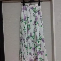 OBLI オブリ 花柄プリーツロングスカート♡のサムネイル