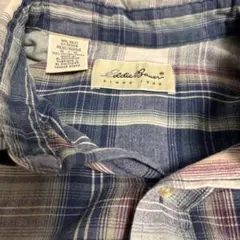 【90s】Eddie Bauer 半袖チェックシャツのサムネイル