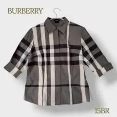 ＊BURBERRY バーバリー＊ 15BR トップス シャツ チェック柄