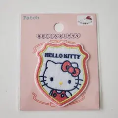 サンリオ　キティ　エンブレムワッペン