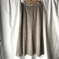 REGINA　レジーナ ㈱キング　フレアスカート 　リネン混　ミセス　婦人服のサムネイル
