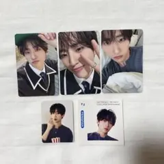 INI PULSE 許豊凡 封入トレカ ミニトレカ ステッカー 5枚セット