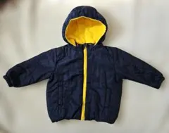 ベビー用 裏起毛 ダウンジャケット