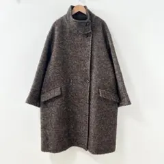 美品 ジャーナルスタンダード MANTECO WOOLTEN ステンカラーコート