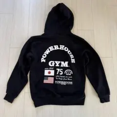POWERHOUSE GYM ブラックパーカー