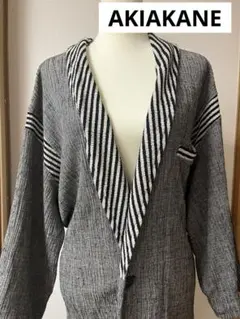 美品◇AKIAKANE◇アキアカネ◇ロングガウンコート